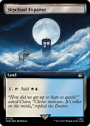 Skycloud Expanse (WHO-1107) - Doctor Who: (Extended Art) Foil