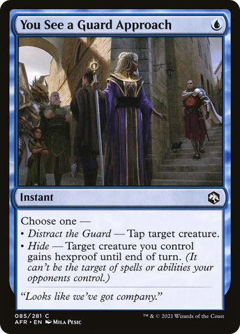 You See a Guard Approach (AFR-085) - Adventures in the Forgotten Realms