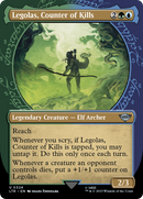 Legolas, Counter of Kills (LTR-324) - The Lord of the Rings: Tales of Middle-earth: (Showcase) (Borderless) Foil
