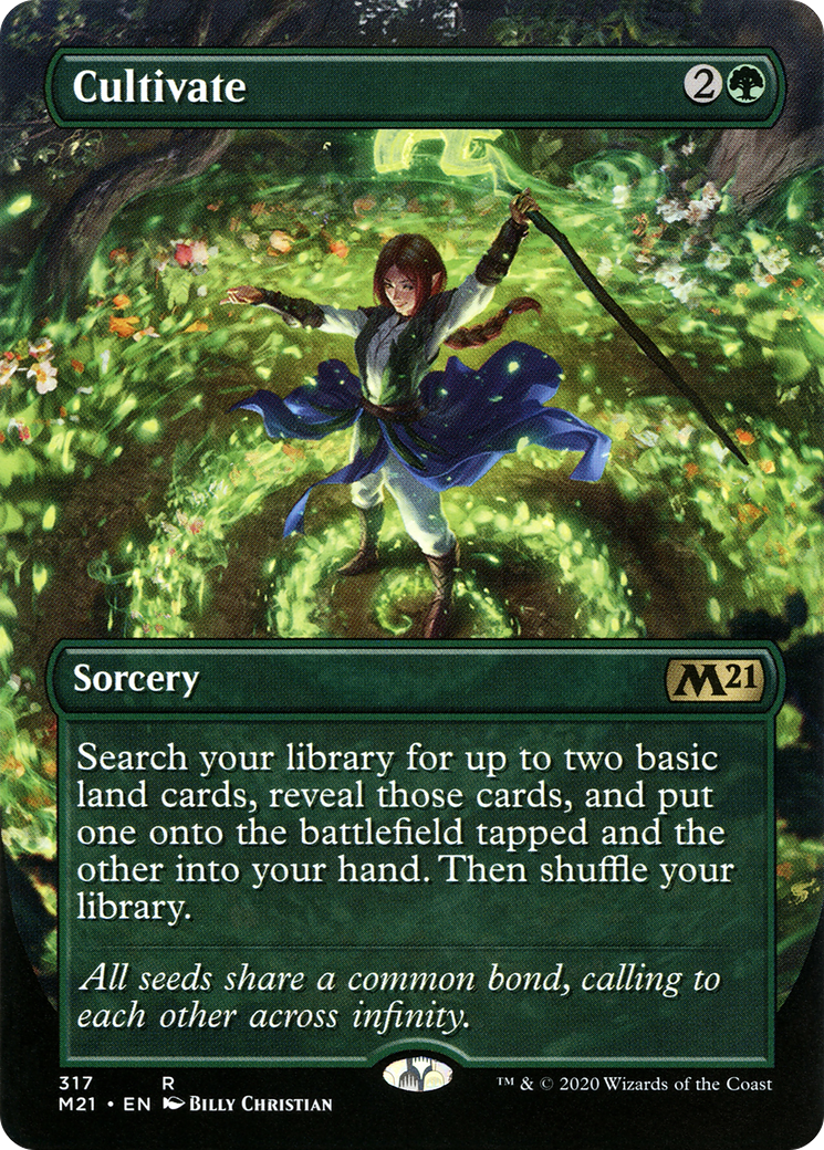Cultivate (M21-317) - Core Set 2021 (Borderless)