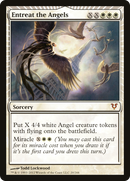 Entreat the Angels (AVR-020) - Avacyn Restored: (miracle) Foil