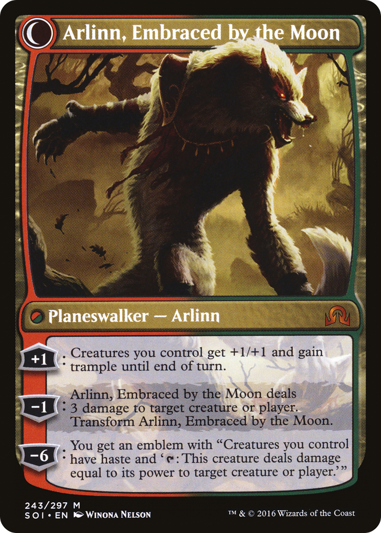 Arlinn Kord // Arlinn, Embraced by the Moon (LIST-SOI-243) - The List: (Double Faced Transform)