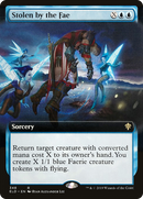 Stolen by the Fae (ELD-348) - Throne of Eldraine: (Extended Art) Foil