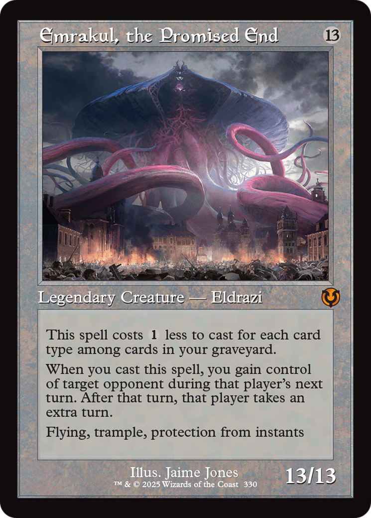Emrakul, the Promised End (Retro Frame) (INR-330) - Innistrad Remastered Foil