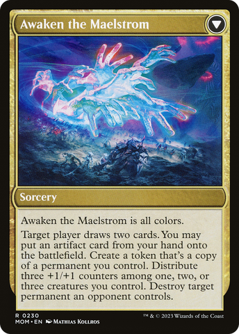 Invasion of Alara // Awaken the Maelstrom (MOM-230) - March of the Machine