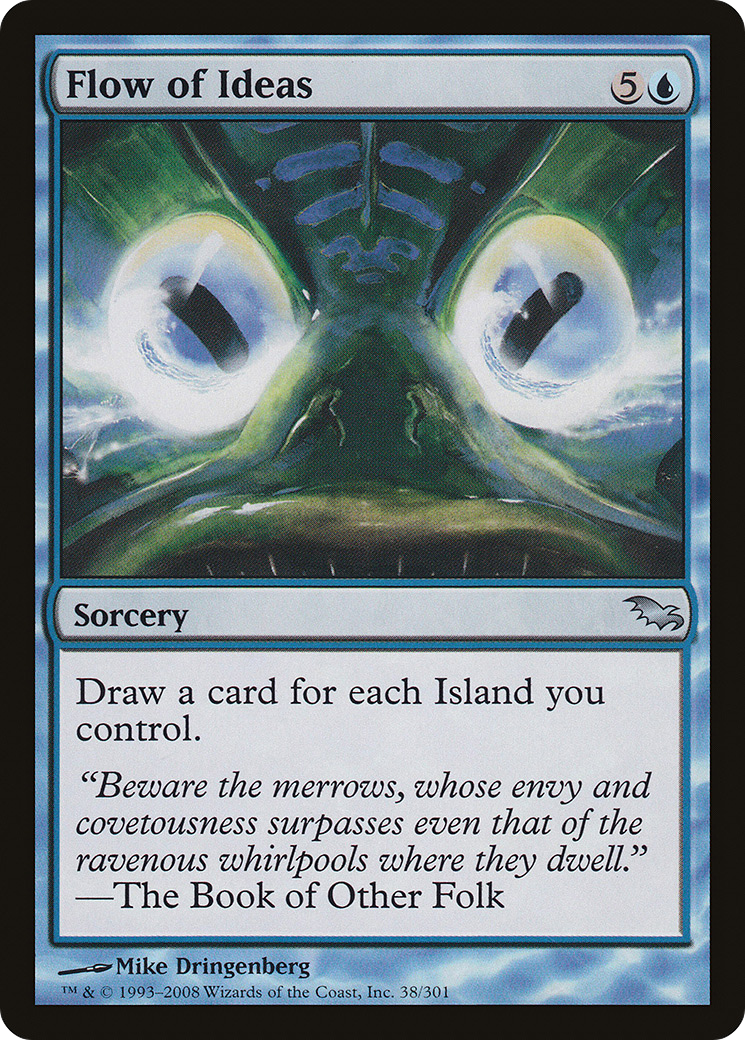 Flow of Ideas (SHM-038) - Shadowmoor Foil