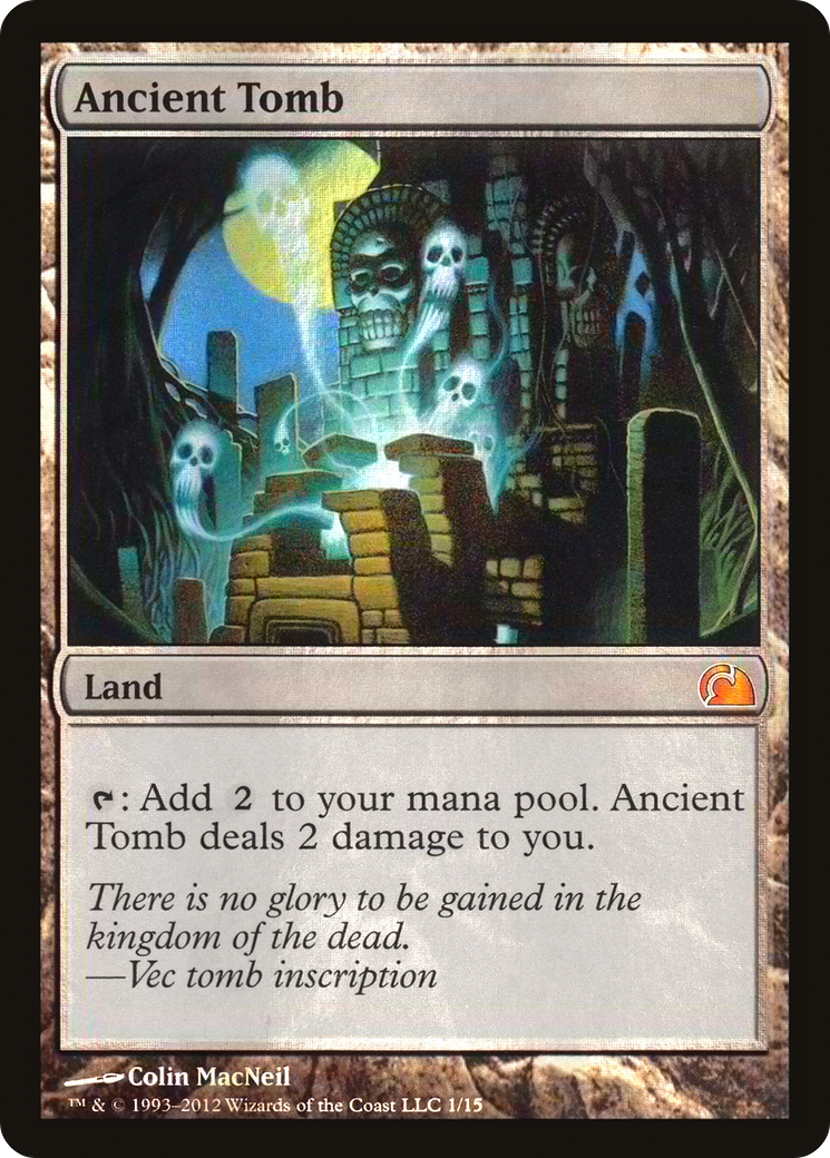 Ancient Tomb (V12-001) - From the Vault: Realms Foil