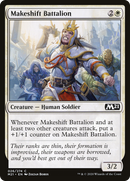 Makeshift Battalion (M21-026) - Core Set 2021 Foil