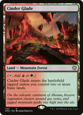 Cinder Glade (DMC-203) - Dominaria United Commander