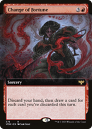 Change of Fortune (VOW-375) - Innistrad: Crimson Vow: (Extended Art)