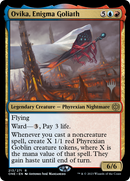 Ovika, Enigma Goliath (PPONE-213) - Phyrexia: All Will Be One Promos Foil