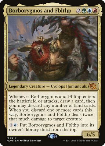 Borborygmos and Fblthp (PPMOM-219P) - March of the Machine Promos