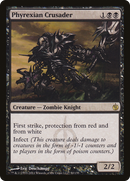 Phyrexian Crusader (MBS-050) - Mirrodin Besieged Foil