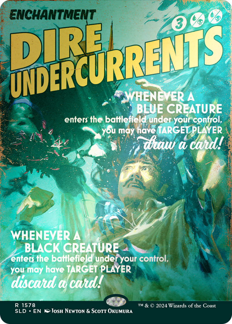 Dire Undercurrents (SLD-1578★) - Secret Lair Drop (Borderless) Foil