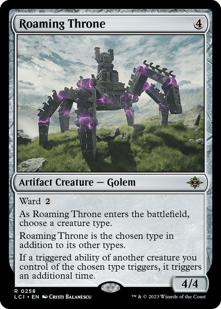 Roaming Throne (LCI-258) - The Lost Caverns of Ixalan