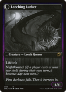 Curse of Leeches // Leeching Lurker (DBL-094) - Innistrad: Double Feature: (Double Faced Transform) Foil