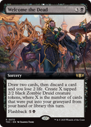 Welcome the Dead (TDC-070) - Commander: Tarkir: Dragonstorm: (Extended Art)