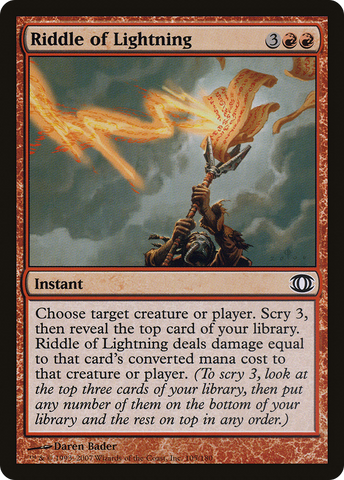 Riddle of Lightning (FUT-105) - Future Sight Foil
