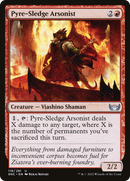 Pyre-Sledge Arsonist (SNC-118) - Streets of New Capenna Foil