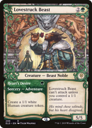 Lovestruck Beast // Heart's Desire (ELD-299) - Throne of Eldraine: (Showcase)
