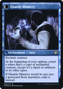 Mirrorhall Mimic // Ghastly Mimicry (PRE-68S) - Innistrad: Crimson Vow Promos: (Double Faced Transform) Foil