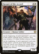 Keeper of the Accord (PPMKM-027) - Commander Legends Promos Foil