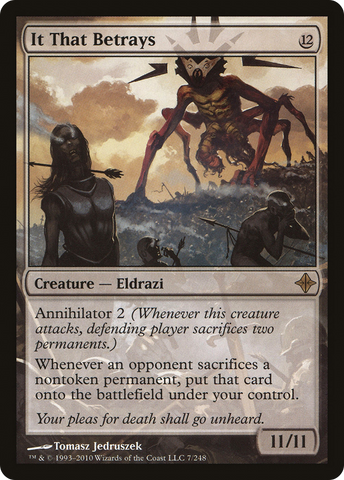 It That Betrays (ROE-007) - Rise of the Eldrazi Foil