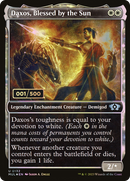 Daxos, Blessed by the Sun (MUL-132Z) - Multiverse Legends: (Showcase, enchantment) Foil
