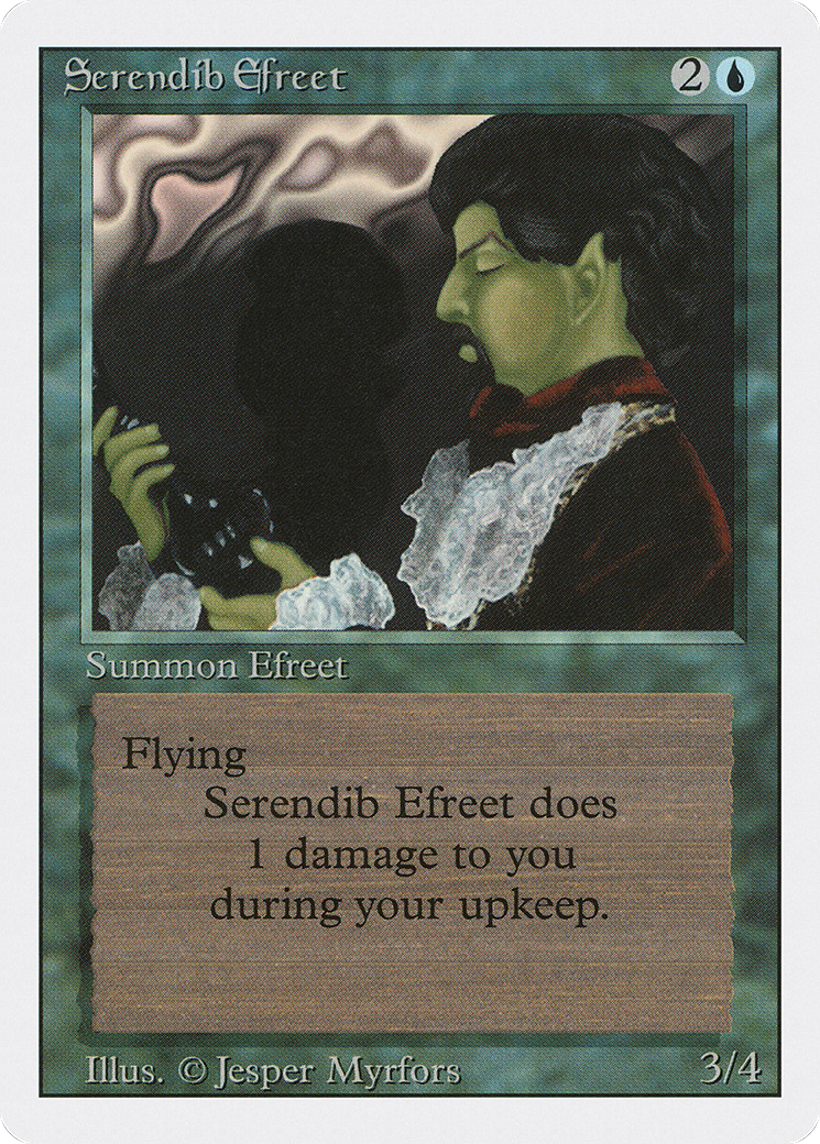 Serendib Efreet (3ED-079) - Revised Edition