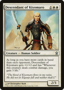 Descendant of Kiyomaro (SOK-007) - Saviors of Kamigawa