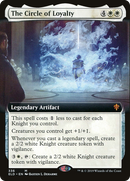 The Circle of Loyalty (ELD-336) - Throne of Eldraine: (Extended Art) Foil