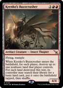 Krenko's Buzzcrusher (PPMKM-136) - Murders at Karlov Manor Promos Foil