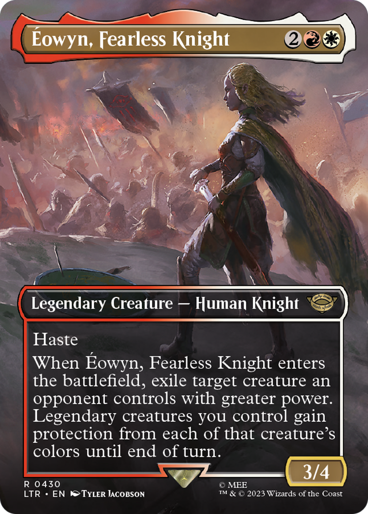 Éowyn, Fearless Knight (LTR-430) - The Lord of the Rings: Tales of Middle-earth (Borderless)