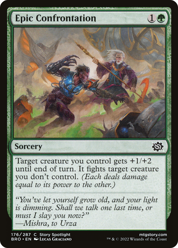 Epic Confrontation (BRO-176) - The Brothers' War