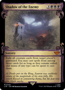 Shadow of the Enemy (LTR-558) - The Lord of the Rings: Tales of Middle-earth: (Showcase) Foil