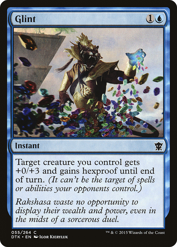 Glint (DTK-055) - Dragons of Tarkir Foil