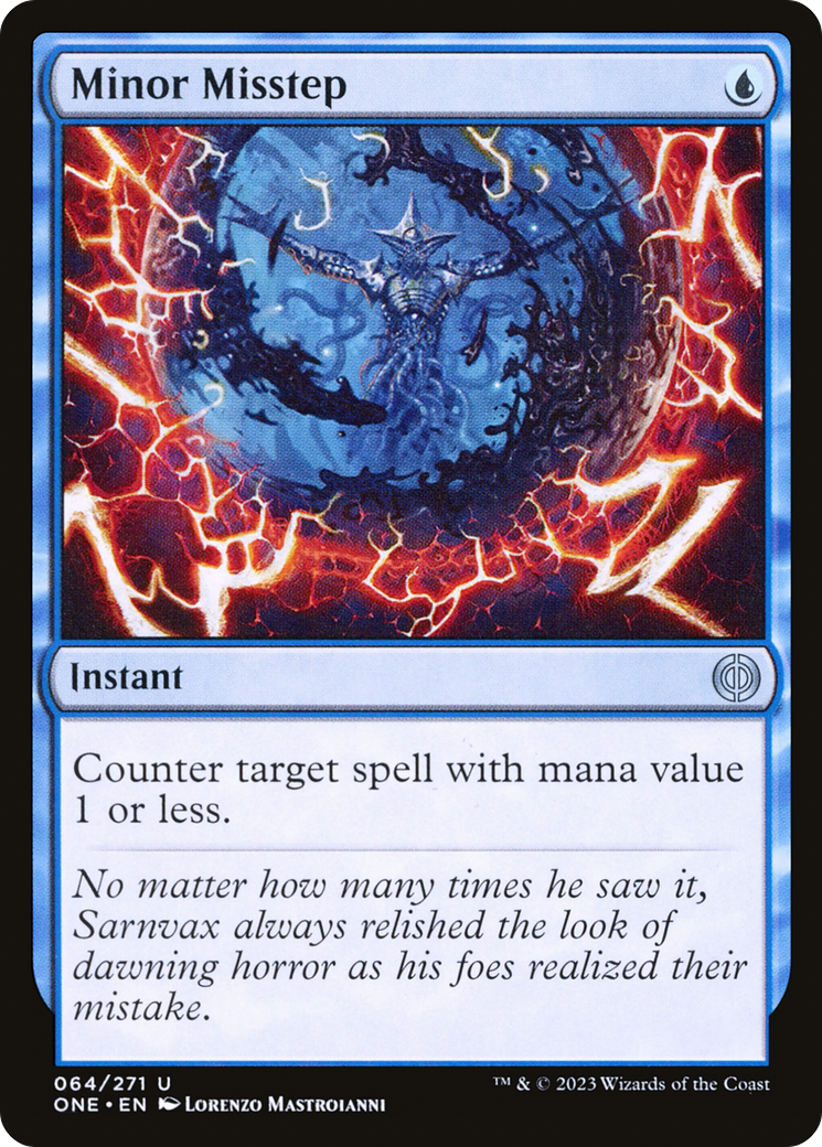 Minor Misstep (ONE-064) - Phyrexia: All Will Be One