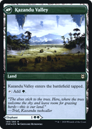 Kazandu Mammoth // Kazandu Valley (PRE-189) - Zendikar Rising Promos Foil