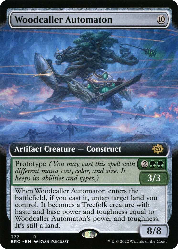 Woodcaller Automaton (BRO-377) - The Brothers' War: (Extended Art)