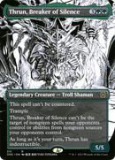Thrun, Breaker of Silence (ONE-331) - Phyrexia: All Will Be One: (Showcase) (Borderless)