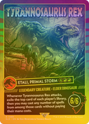 Etali, Primal Storm (SLD-1389★) - Secret Lair Drop / Tyrannosaurus Rex (Borderless) Foil