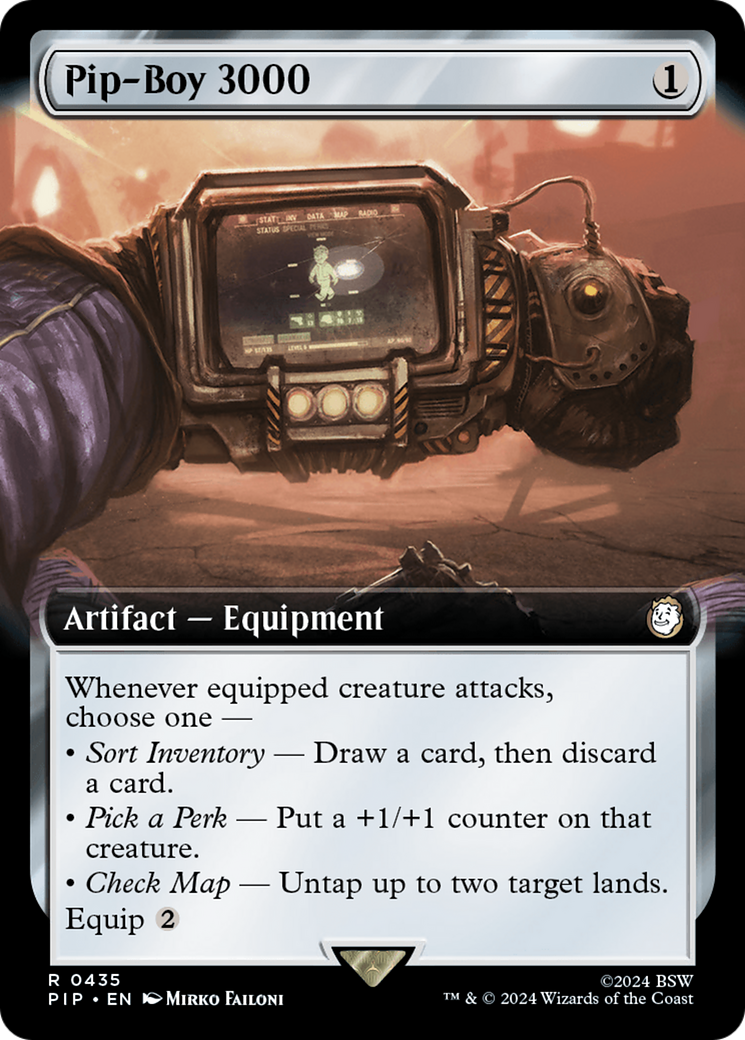 Pip-Boy 3000 (PIP-435) - Fallout: (Extended Art)