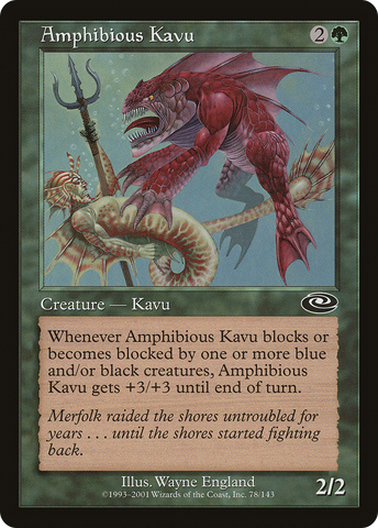 Amphibious Kavu (PLS-078) - Planeshift