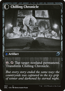 Mysterious Tome // Chilling Chronicle (DBL-063) - Innistrad: Double Feature: (Double Faced Transform) Foil