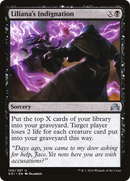 Liliana's Indignation (SOI-120) - Shadows over Innistrad Foil