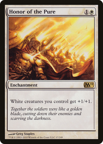 Honor of the Pure (M11-017) - Magic 2011