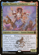 Zaffai, Thunder Conductor (C21-004) - Commander 2021 Display Commanders Etched Foil