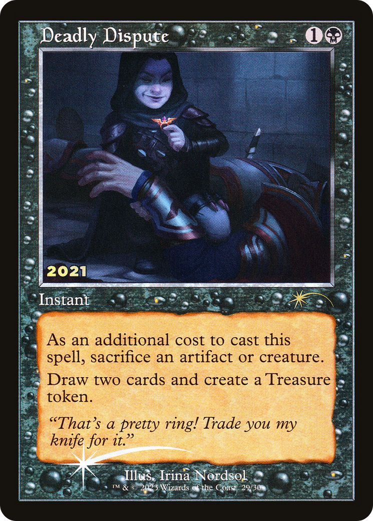 Deadly Dispute (30A-P-029) - 30th Anniversary Play Promos Foil