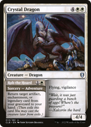 Crystal Dragon // Rob the Hoard (CLB-013) - Commander Legends: Battle for Baldur's Gate