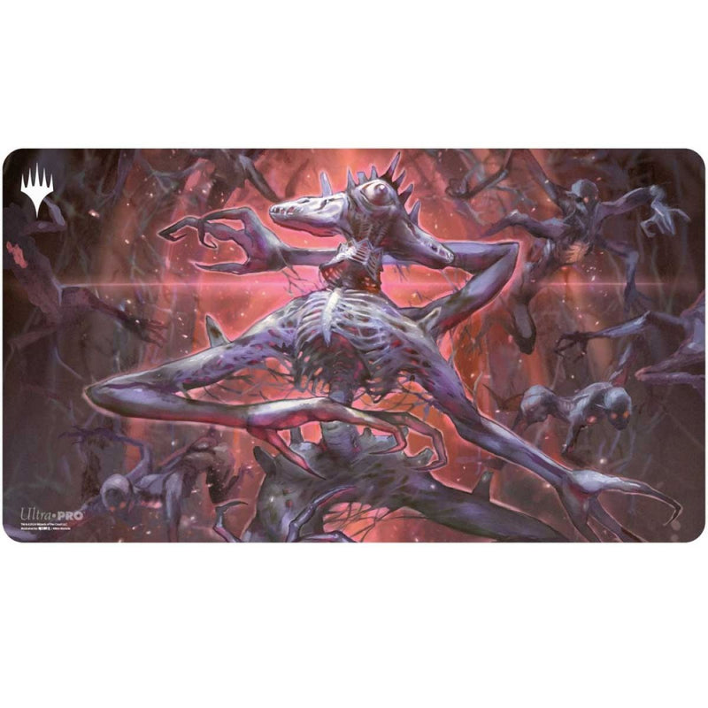 Ultra Pro: Duskmourn Playmat Mythic Cycle Black for Magic: The Gathering